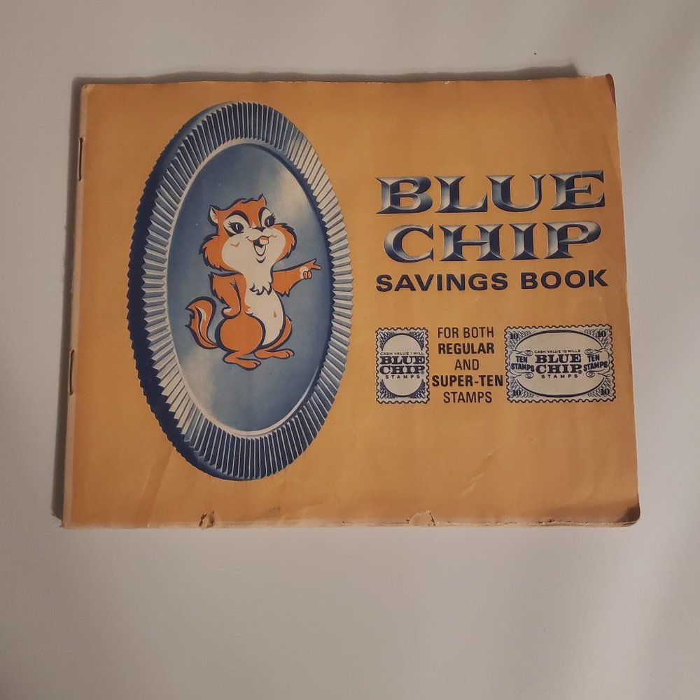 Vintage - Blue Chip Savings Stamp Book